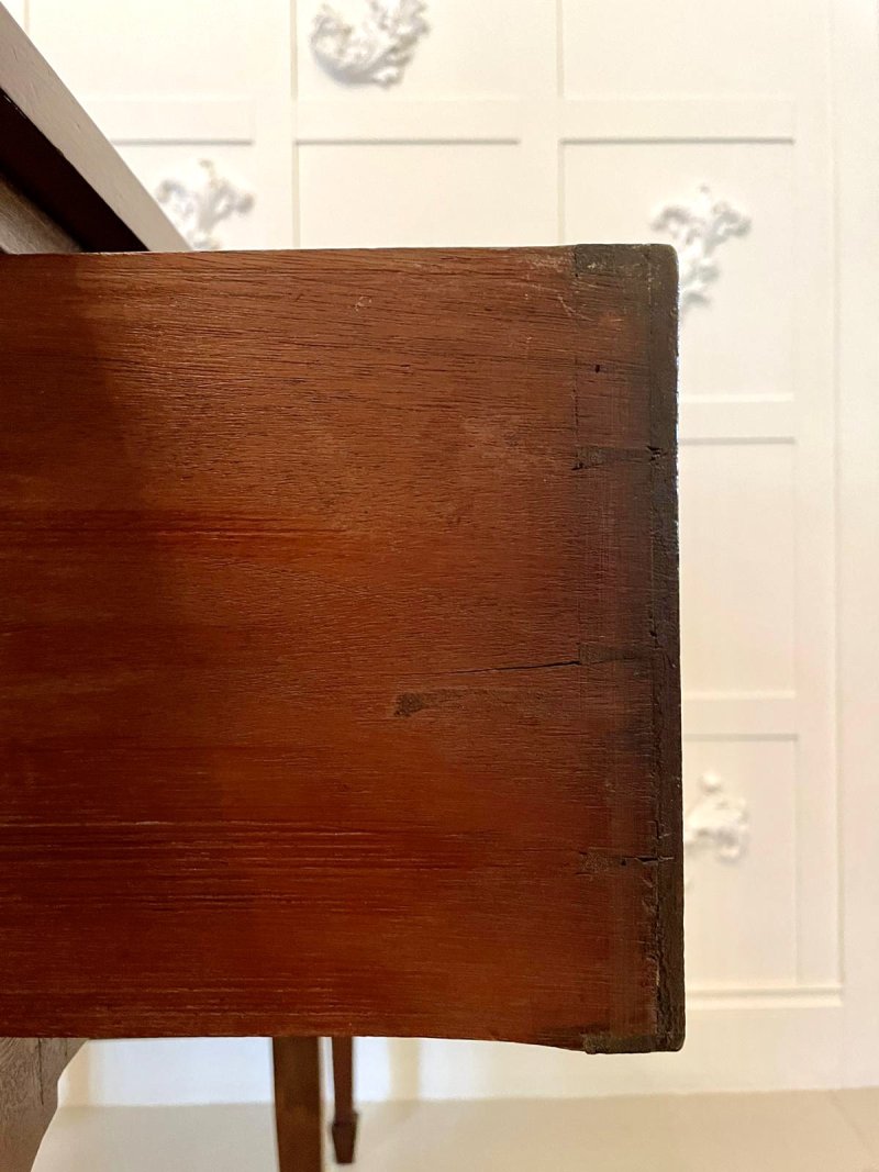 Antique Edwardian Inlaid Mahogany Sideboard - Image 8